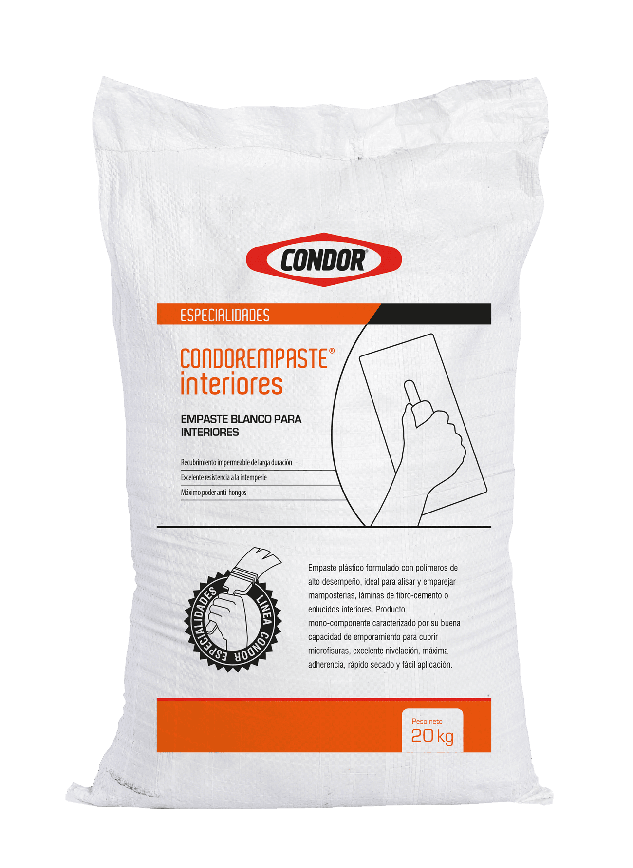 CONDOR EMPASTE INTERIORES